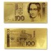Золотая Банкнота 100 Mark